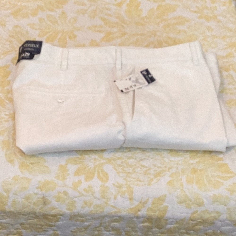 Men’s white slacks waist 36